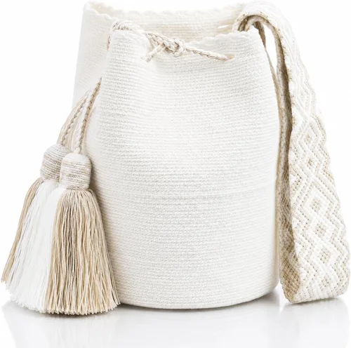 Vista 9 de WYOU Utopia classics Hobo in Wayuu Crochet, Grande Baru