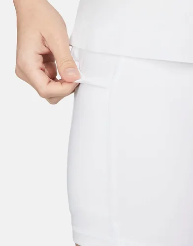 Vista 4 de Nike Dri-FIT - Falda larga de golf para mujer, color blanco, talla M, Blanco