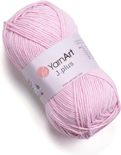 Vista 41 de YarnArt Jeans Plus - Hilo de mezcla de algodón suave, 100g (3.5 onzas), 160m (174 yardas), 55% algodón, 45% acrílico, grosor medio #4, ideal