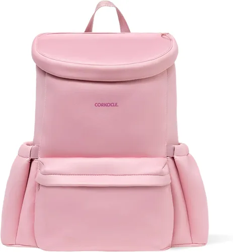 Vista 10 de Corkcicle Lotus Mochila hielera, 15.5 x 17 pulgadas, mantiene fresco todo el día con mochila portátil refrigeradora, bolsillos laterales y segura