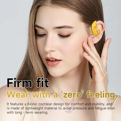 Vista 2 de Auriculares de oído abierto, auriculares inalámbricos Bluetooth 5.4