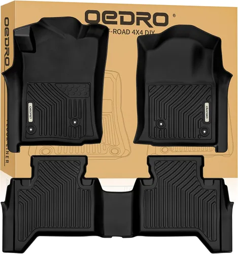 Vista 17 de OEDRO Forro de carga para Toyota 4Runner 2010-2024, 5 asientos (sin tercer asiento o sin cubierta de carga deslizante), protección para todo