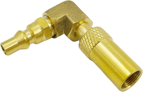 Vista 11 de MENSI Adaptador de propano de 1/4 de pulgada, accesorio de desconexión rápida compatible con Stansport, Camp Chef Mountaineer, Eureka Gonzo