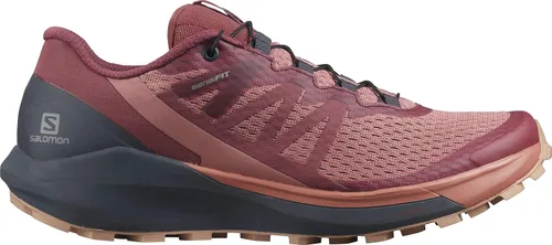 Vista 3 de Salomon Sense Ride 4 - Tenis de correr para mujer, Azul Blanco