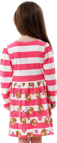 Vista 5 de PAW PATROL Vestido Vestido de verano para niñas de algodón suave Vestidos Skye Multi colorido