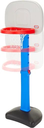 Vista 3 de Little Tikes – juego de baloncesto EasyScore, 3 balones de básquetbol, Azul