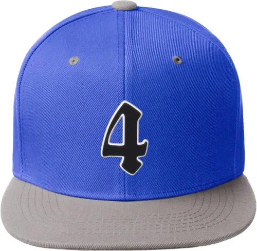 Vista 1617 de Daxton Gorra clásica con visera de billete plano con letras del alfabeto inglés antiguo de la A a la Z