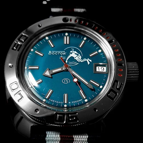 Vista 3 de Vostok Amphibia 710059 Scuba Dude - Reloj automático de buceo automático