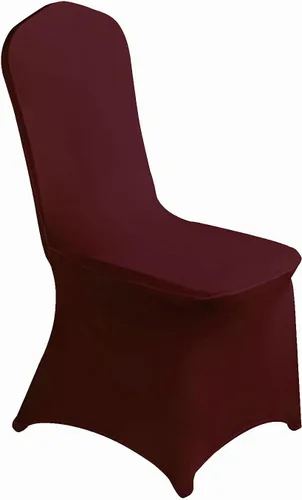 Vista 17 de MDS - Juego de 10 fundas elásticas de elastano blanco para sillas de comedor, bodas, fiestas, comedor, banquetes, sala de estar, universales