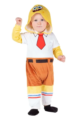 Vista 4 de Disfraz Infantil de SpongeBob SquarePants Multicolor