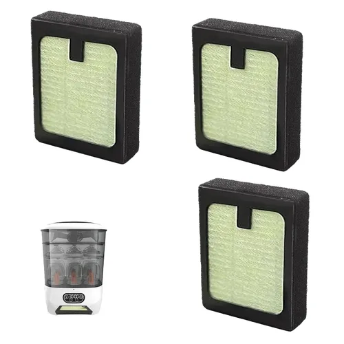 Vista 8 de Filtro HEPA de repuesto compatible con Baby Brezza Bottle Dryer Advanced y Baby Brezza Bottle Washer Pro