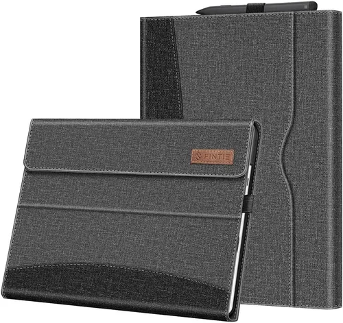 Vista 12 de Fintie Funda para Microsoft Surface Pro 11/10/9 de 13 pulgadas - Cubierta tipo cartera de negocio con múltiples ángulos de visualización