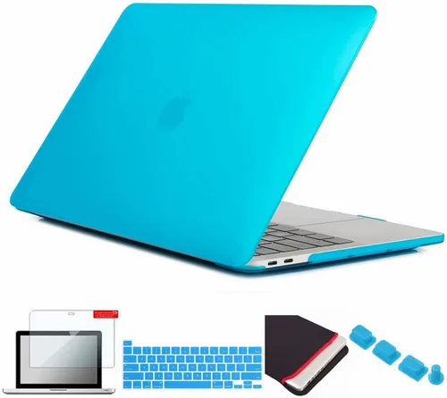 Vista 16 de Se7enline Compatible con MacBook Pro Touch Bar Case 2016/2017/2018/2019, funda rígida mate para Mac Pro de 13 pulgadas, A1706/A1989/A2159, funda
