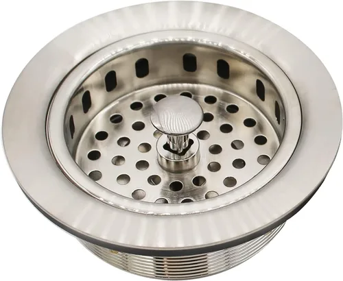 Vista 16 de Westbrass D214-12A - Colador grande para fregadero de cocina de 3-1/2 pulgadas, bronce antiguo