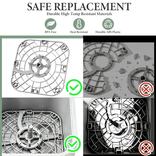 Vista 2 de Replacement Bottom Tray for MomCozy Bottle Washer with Washer Filter