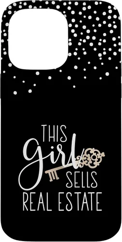 Vista 21 de This Girl Sells Real Estate - Bonita funda de regalo para iPhone 17