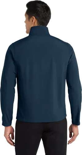 Vista 4 de Port Authority Chaqueta Core Soft Shell azul marino (Dress Blue Navy)