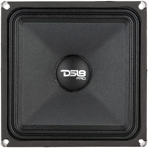 Vista 5 de DS18 PRO-X6.4MSQ 6.5X6.5'' Altavoz cuadrado de rango medio 5000 vatios 250W RMS 4 ohmios (1 altavoz)