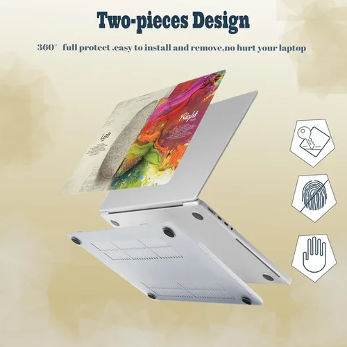 Vista 164 de Carcasa para laptop MacBook Air de 11 pulgadas 2015 2014 2013 2012 2011 2010 versión modelo A1465 A1370, Air 11.6 pulgadas a presión funda rígida