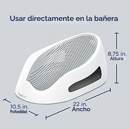 Vista 8 de Angelcare Soporte de baño para bebés (rosa) Ideal para bebés de menos de 6 meses (paquete de 2)