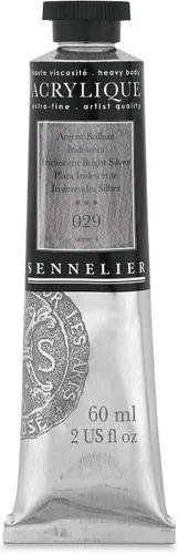 Vista 98 de Sennelier Extra-Fine Artists' Acrílico, 2.0 fl oz, Anthraquinone Blue S5, 2.02 Fl Oz (Paquete de 1)