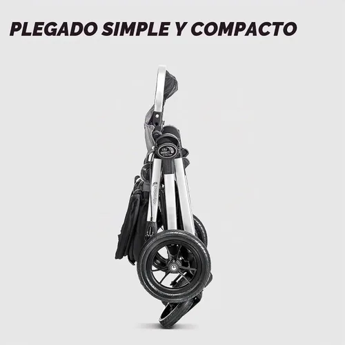 Vista 3 de Carriola individual Baby Jogger City Select, Jet Negro azabache