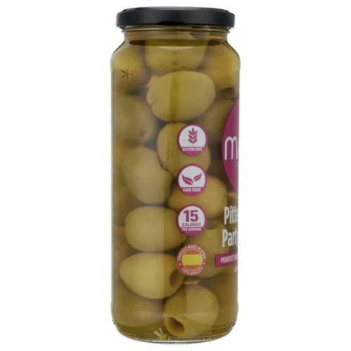 Vista 6 de Mario Camacho Foods Pitted Queen Party - Aceitunas colosales, 9 onzas (paquete de 6)