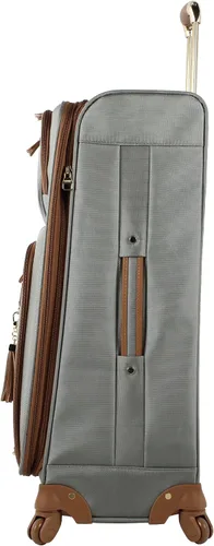 Vista 4 de Steve Madden Luggage set de 3 maletas con ruedas giratorias y laterales acolchados