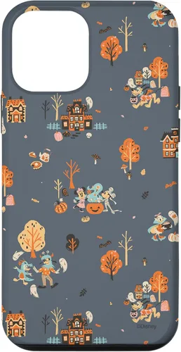 Vista 16 de iPhone 16 Disney Mickey Mouse & Pals Spooky Cute Halloween Scenes Case