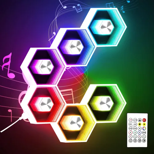 Vista 8 de lámpara de escritorio LED de doble cabezal para oficina - lámpara para el cuidado de los ojos con abrazadera, luz de escritorio de cuello de ganso