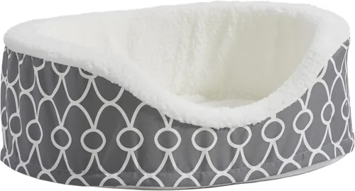Vista 8 de MidWest Homes for Pets Orthoperdic - Cama para mascotas con protector de tela de teflón, XS marrón