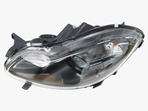 Vista 3 de Accesorios exteriores - Montaje de la lámpara de faro transparente/base negra compatible con Smart Fortwo 451 Mk2 2007-2014