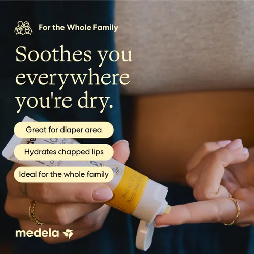 Vista 8 de Medela Purelan Lanolin Crema para pezones, alivio rápido, seguro para bebés