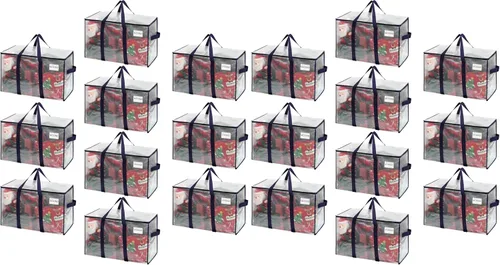 Vista 22 de VENO - Paquete de mudanzas, cajas de almacenamiento para embalaje universitario con tapas alternativas, para dormitorio, extragrande, asas