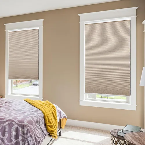 Vista 5 de MYshade Persianas y persianas celulares inalámbricas personalizadas, opacas para oscurecer la habitación, persianas de panal para ventanas