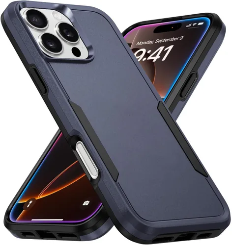Vista 26 de Funda compatible con iPhone 11, protección resistente, a prueba de golpes, a prueba de caídas, a prueba de polvo, antiarañazos, para 11, color negro