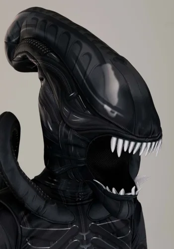 Vista 3 de Disfraz Premium de Xenomorph Alien para Adultos Multicolor