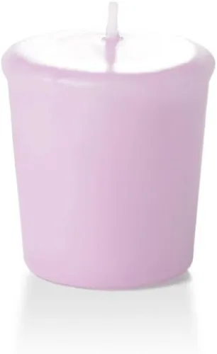 Vista 8 de Yummi - Velas votivas sin aroma, 15 horas de combustión, color blanco. 9 por paquete