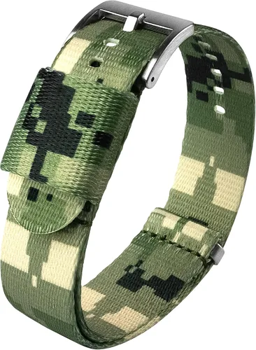 Vista 10 de BARTON Elite NATO® Style Correa de reloj - 18mm, 20mm, 22mm o 24mm - Correas de reloj de nailon de cinturón de seguridad