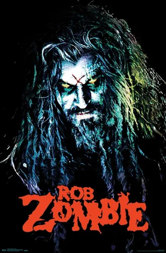 Vista 16 de Rob Zombie - Póster de pared HellBilly de 34 pulgadas de largo x 22.4 pulgadas de ancho, versión sin marco