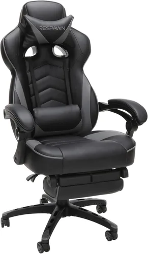 Vista 15 de RESPAWN 110 Pro Silla Ergonómica para Juegos con Reposapiés para Adultos - Cómoda Silla Reclinable de Oficina para Juegos con Soporte Lumbar