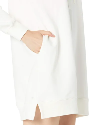 Vista 3 de The Drop Vestido mini Iona tipo sudadera holgado de manga larga con capucha para mujer