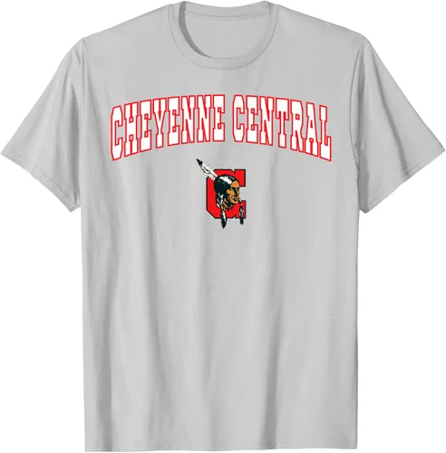 Vista 45 de Cheyenne Central High School Indians T-Shirt C2