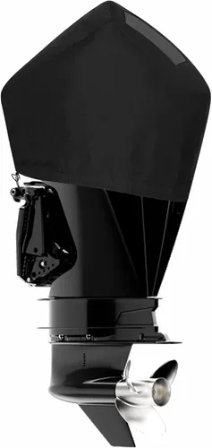 Vista 8 de Cubierta de motor fuera de borda para Mercury, cubierta de motor de barco resistente impermeable con ventilación de malla (Tamaño-M706-V)