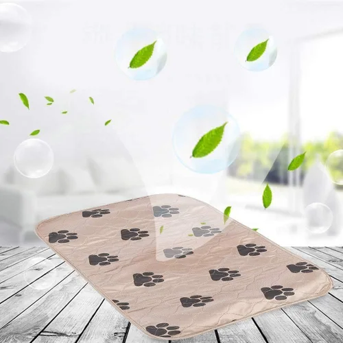 Vista 3 de Almohadillas reutilizables para orina de perro, almohadillas de entrenamiento impermeables para perros, alfombrilla de orina para mascotas, perros