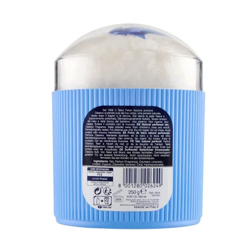 Vista 2 de Felce Azzurra Talc Scent Classic 8.82 oz. Edredón + Rosa