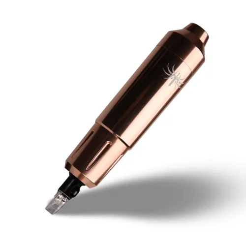 Vista 8 de DGT Blade Cartucho Rotativo Máquina de Tatuaje Pluma con Motor Japonés Sin Escobillas y Cable RCA (Negro (A))