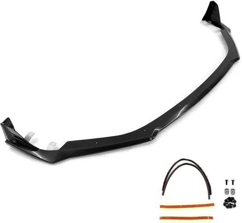 Vista 4 de FREEMOTOR802 Compatible con Subaru BRZ Coupe 2022-2025 con borde delantero de 2 puertas + protector de labios rojo EPDM + delantales traseros +