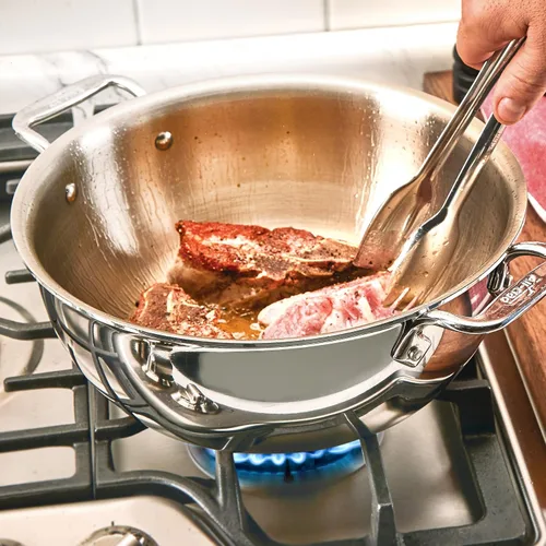 Vista 9 de All-Clad Utensilios de cocina especializados de acero inoxidable, juego de 5 herramientas con cajuela, herramientas de cocina, trucos de cocina