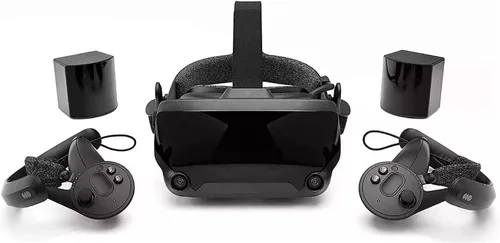 Vista 2 de Kit completo de realidad virtual para auriculares, controladores de estaciones base, mango de juegos de realidad virtual de vapor compatible